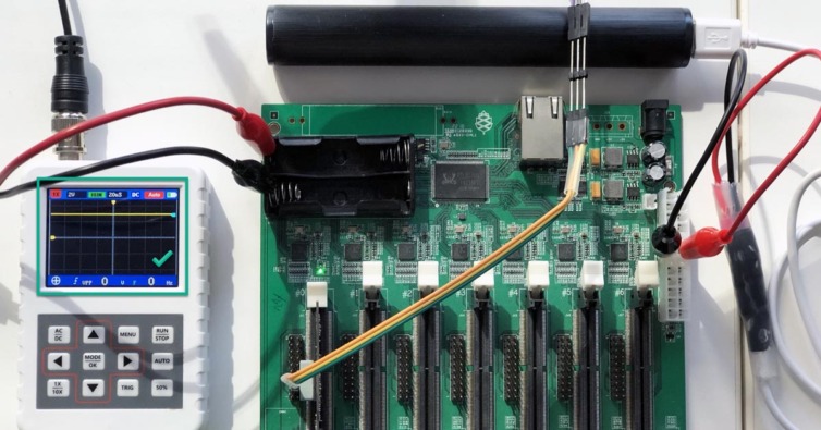 Clusterboard VCC-RTC voltage under battery power