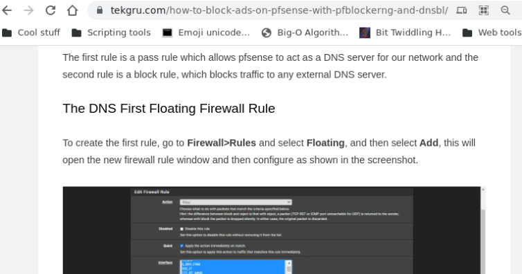 Tekgru.com pfBlockerNG tutorial blog