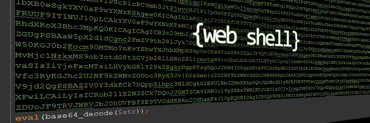 Web shell code feature image